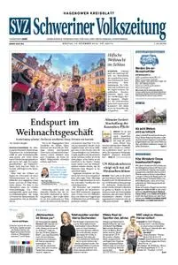 Schweriner Volkszeitung Hagenower Kreisblatt - 16. Dezember 2019