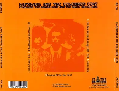 Hapshash And The Coloured Coat - Featuring The Human Host And The Heavy Metal Kids (1967) [Reissue 2002]