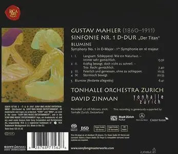 David Zinman, Tonhalle Orchestra Zürich - Gustav Mahler: Symphony No. 1; Blumine (2007)