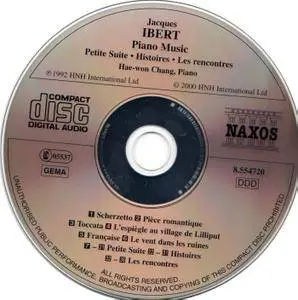 Hae-won Chang - Jacques Ibert: Complete Piano Music (1992) Reissue 2000
