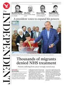 The Independent - 17 April 2017