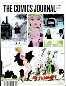 Comics Journal 280 2007-01 Frank Thorne, Carla Speed McNeil, Crime Does Not Pay W