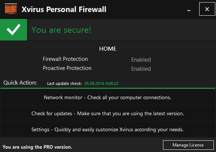 Xvirus Personal Firewall Pro 4.5.0
