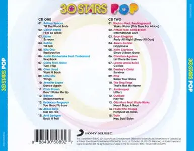 V.A.- 30 Stars Pop: 30 Pop Hits Featuring (2CDs, 2014)