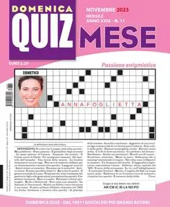 Domenica Quiz Crucipuzzle - 18 Novembre 2023