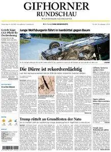 Gifhorner Rundschau - Wolfsburger Nachrichten - 19. Juli 2018