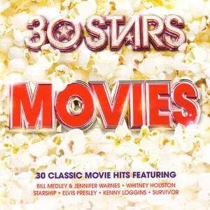 V.A.- 30 Stars Movies: 30 Classic Movies Hits Featuring (2CDs, 2015)