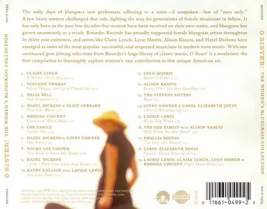 VA - O Sister! - The Women's Bluegrass Collection (2002)