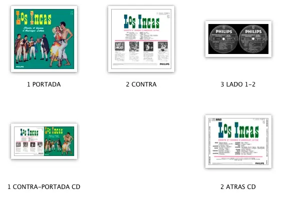 Los Incas - Chants et danses d'Amerique Latine (LP / FLAC)