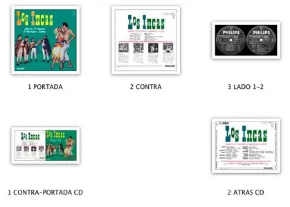 Los Incas - Chants et danses d'Amerique Latine (LP / FLAC)