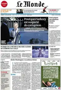 Le Monde du Dimanche/Lundi, 13./14. Juillet 2014