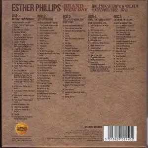 Esther Phillips - Brand New Day: The Lenox Atlantic & Roulette Recordings 1962-1970 (2020) {5CD Set, Soul Music QSMCR-5194BX}