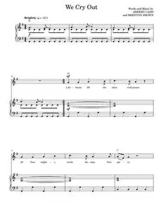 We cry out - Jeremy Camp (Piano-Vocal-Guitar)