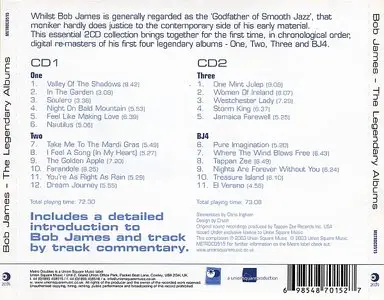 Bob James - One, Two, Three & BJ4 (2003) [2CDs] {CTI/Metro}