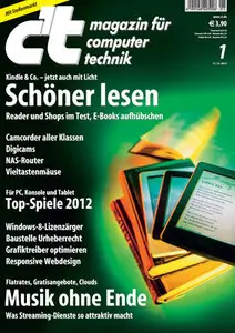 c't magazin 01/2013