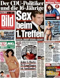 Bild Zeitung vom 16 August 2011