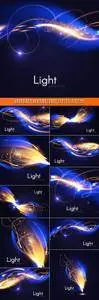 Abstract Motion Light Effect vector