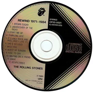 The Rolling Stones - Rewind (1971-1984) [1985, Toshiba EMI CP35-5021]