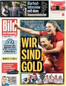 Bild am Sonntag - 21 August 2016