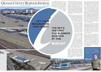 Orange County Business Journal – August 06, 2018