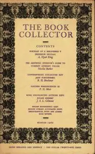 The Book Collector - Winter, 1960