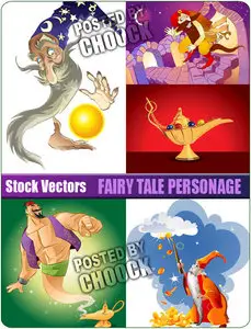 Stock Vector: Fairy tale personage