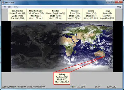 DeskSoft EarthTime 4.3.6