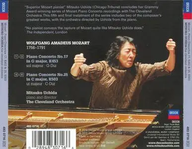 Mitsuko Uchida, The Cleveland Orchestra - Mozart: Piano Concertos Nos. 17 & 25 (2016)
