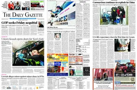 The Daily Gazette – January 30, 2020