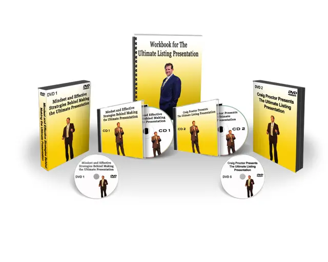 Craig Proctor's Real Estate Agent Course Ultimate Listing Presentation