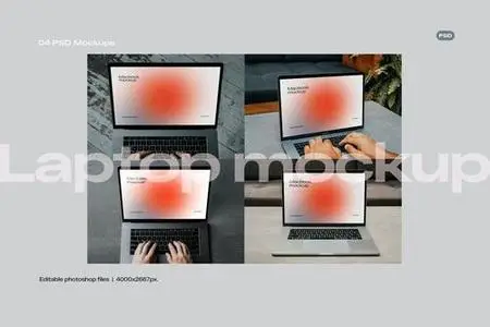 Laptop Display Mockup