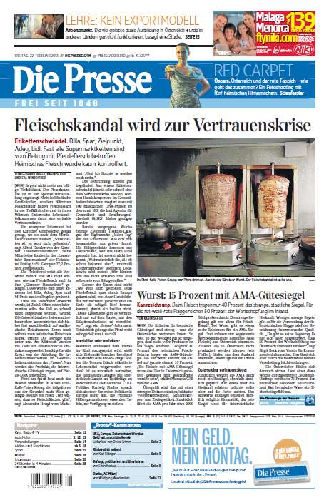Die Presse - Freitag, 22 Februar 2013