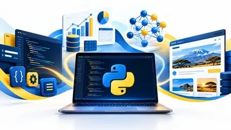 Python Bootcamp: Zero To Hero With Django, Data & Ml