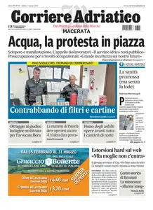 Corriere Adriatico Macerata - 1 Marzo 2025