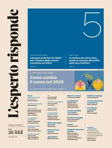 Il Sole 24 Ore L'Esperto Risponde - 3 Febbraio 2025