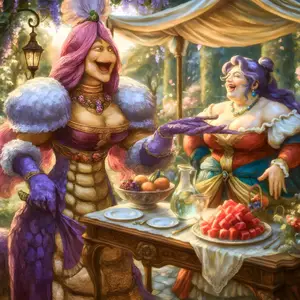 Final Fantasy IX - Madame Lamia And Friends (AI Generated)