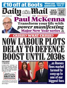 Daily Mail - 11 January 2025