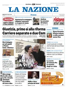 La Nazione Firenze - 23 Luglio 2025