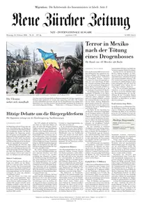 Neue Zürcher Zeitung International - 24 Februar 2026