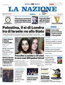 La Nazione Umbria Terni - 22 Settembre 2025