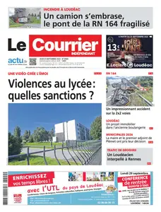 Le Courrier Indépendant - 25 Septembre 2025