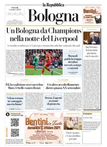 la Repubblica Bologna - 3 Ottobre 2024