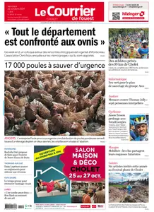 Le Courrier de l'Ouest Cholet - 25 Octobre 2024