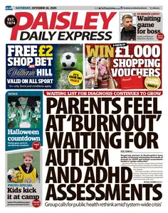 Paisley Daily Express - 18 October 2025