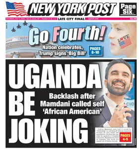 New York Post - July 5, 2025