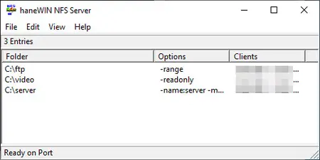 HaneWin NFS Server 1.2.68 Multilingual