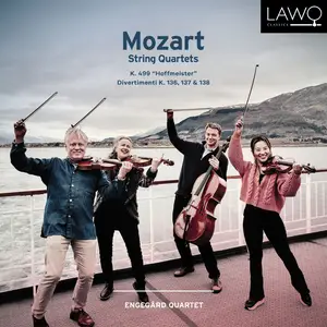 Engegård Quartet - Mozart String Quartets K. 499 -Hoffmeister-, Divertimenti K. 136, 137 & 138 (2024) [24/192]