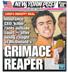 New York Post - December 11, 2024