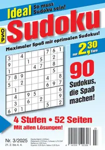 Ideal Sudoku - Nr.3 2025