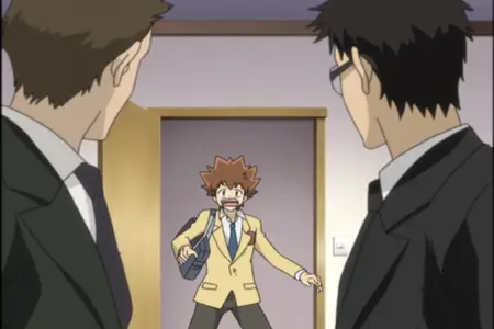 Katekyo Hitman Reborn! (2006) - S01E08 The Senior Boss Cares About the Family